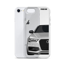 Load image into Gallery viewer, Silver B8.5 Audi S4 - iPhone Case