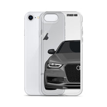 Load image into Gallery viewer, Monsoon Gray B8.5 Audi S4 - iPhone Case