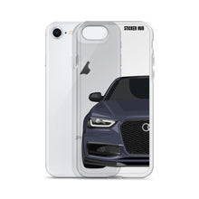 Load image into Gallery viewer, Moonlight Blue B8.5 Audi S4 - iPhone Case