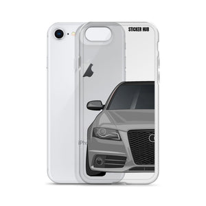 Quartz Gray B8 Audi S4 - iPhone Case