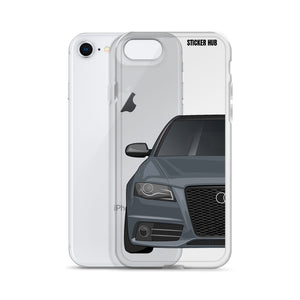 Meteor Gray B8 Audi S4 - iPhone Case