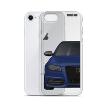 Load image into Gallery viewer, Estoril Blue B8 Audi S4 - iPhone Case