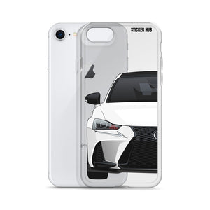 White Lexus IS300 - iPhone Case