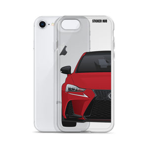 Red Lexus IS300 - iPhone Case