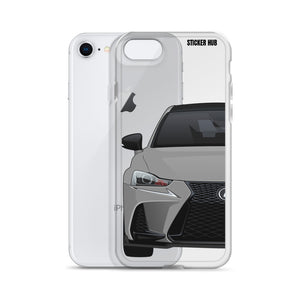 Silver Lexus IS300 - iPhone Case