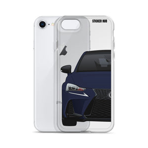 Nightfall Blue Lexus IS300 - iPhone Case