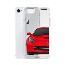 Load image into Gallery viewer, Torch Red C7 Corvette Stingray - iPhone Case