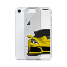 Load image into Gallery viewer, Yellow C7 Corvette Zr1 - iPhone Case