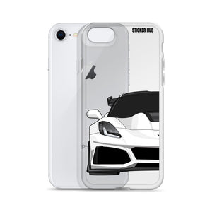 White C7 Corvette Zr1 - iPhone Case