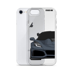 Shadow Gray C7 Corvette Zr1 - iPhone Case