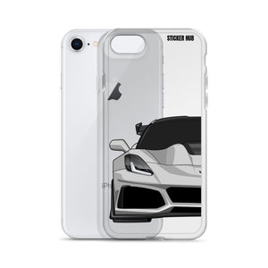 Silver C7 Corvette Zr1 - iPhone Case