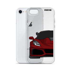 Long Beach Red C7 Corvette Zr1 - iPhone Case