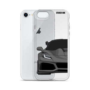 Gray C7 Corvette Zr1 - iPhone Case