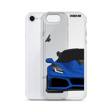 Load image into Gallery viewer, Elkhart Blue C7 Corvette Zr1 - iPhone Case