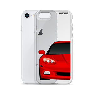 Victory Red C6 Corvette - iPhone Case