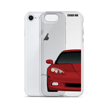 Load image into Gallery viewer, Monterey Red C6 Corvette - iPhone Case