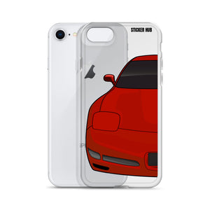 Torch Red C5 Corvette Z06 - iPhone Case