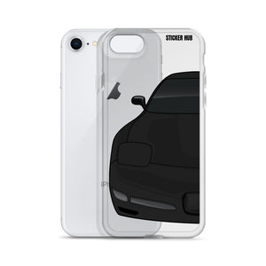 Black C5 Corvette Z06 - iPhone Case