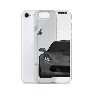 Gray C7 Corvette Z06 - iPhone Case