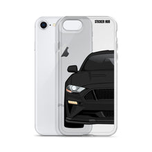 Load image into Gallery viewer, Black 18-21 Mustang 5.0 - iPhone Case