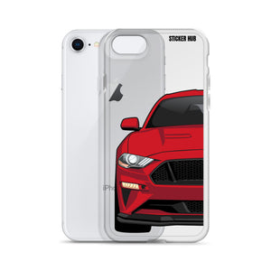 Race Red 18-21 Mustang 5.0 - iPhone Case