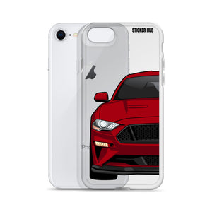 Ruby Red 18-21 Mustang 5.0 - iPhone Case