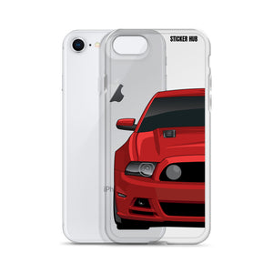 Race Red 13-14 Mustang 5.0 - iPhone Case