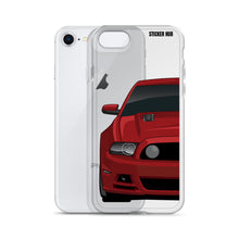 Load image into Gallery viewer, Ruby Red 13-14 Mustang 5.0 - iPhone Case