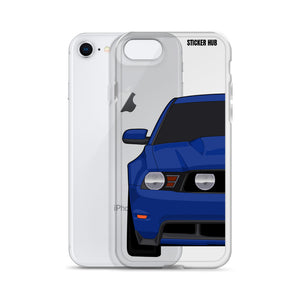 Kona Blue 11-12 Mustang 5.0 - iPhone Case