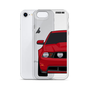 Race Red 11-12 Mustang 5.0 - iPhone Case