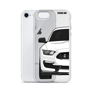 White Mustang GT350 - iPhone Case