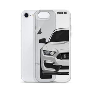 Avalanche Gray Mustang GT350 - iPhone Case