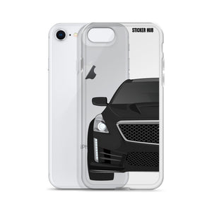 Black Cadillac CTS-V - iPhone Case