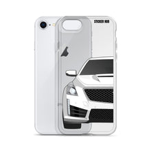 Load image into Gallery viewer, White Cadillac CTS-V - iPhone Case