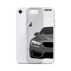 Gray BMW F80 - iPhone Case