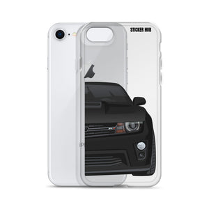 Black 5th Gen Camaro ZL1 - iPhone Case