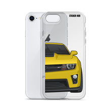 Load image into Gallery viewer, Rally Yellow 5th Gen Camaro ZL1 - iPhone Case