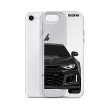 Load image into Gallery viewer, Black 6th Gen Camaro ZL1 - iPhone Case