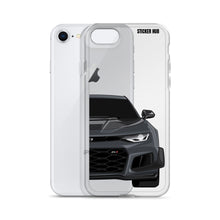 Load image into Gallery viewer, Gray 6th Gen Camaro ZL1 1LE - iPhone Case