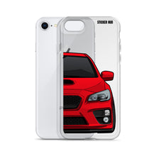 Load image into Gallery viewer, Lightning Red 15-17 Subaru WRX STI - iPhone Case