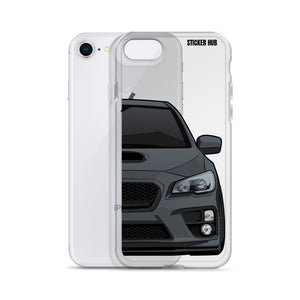 Gray 15-17 Subaru WRX STI - iPhone Case