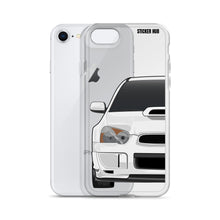 Load image into Gallery viewer, White 03-05 Subaru WRX STI - iPhone Case