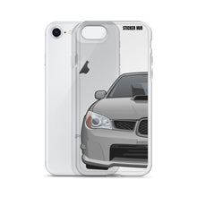 Load image into Gallery viewer, Crystal Grey 06-07 Subaru WRX STI - iPhone Case