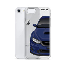 Load image into Gallery viewer, Plasma Blue 09-14 Subaru WRX STI - iPhone Case