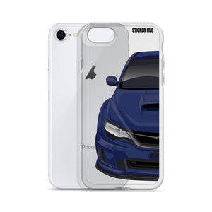 Plasma Blue 09-14 Subaru WRX STI - iPhone Case