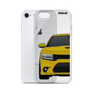 Yellow 15-21 Charger - iPhone Case