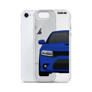 Blue 15-21 Charger - iPhone Case