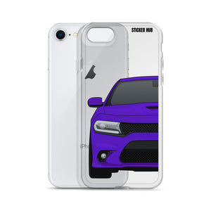 Purple 15-21 Charger - iPhone Case