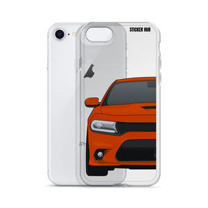 Orange 15-21 Charger - iPhone Case