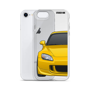 Yellow Honda S2000 - iPhone Case